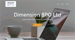 Desktop Screenshot of dimensionbpo.com